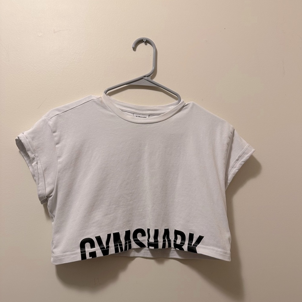 Gymshark cropped shirt size xs